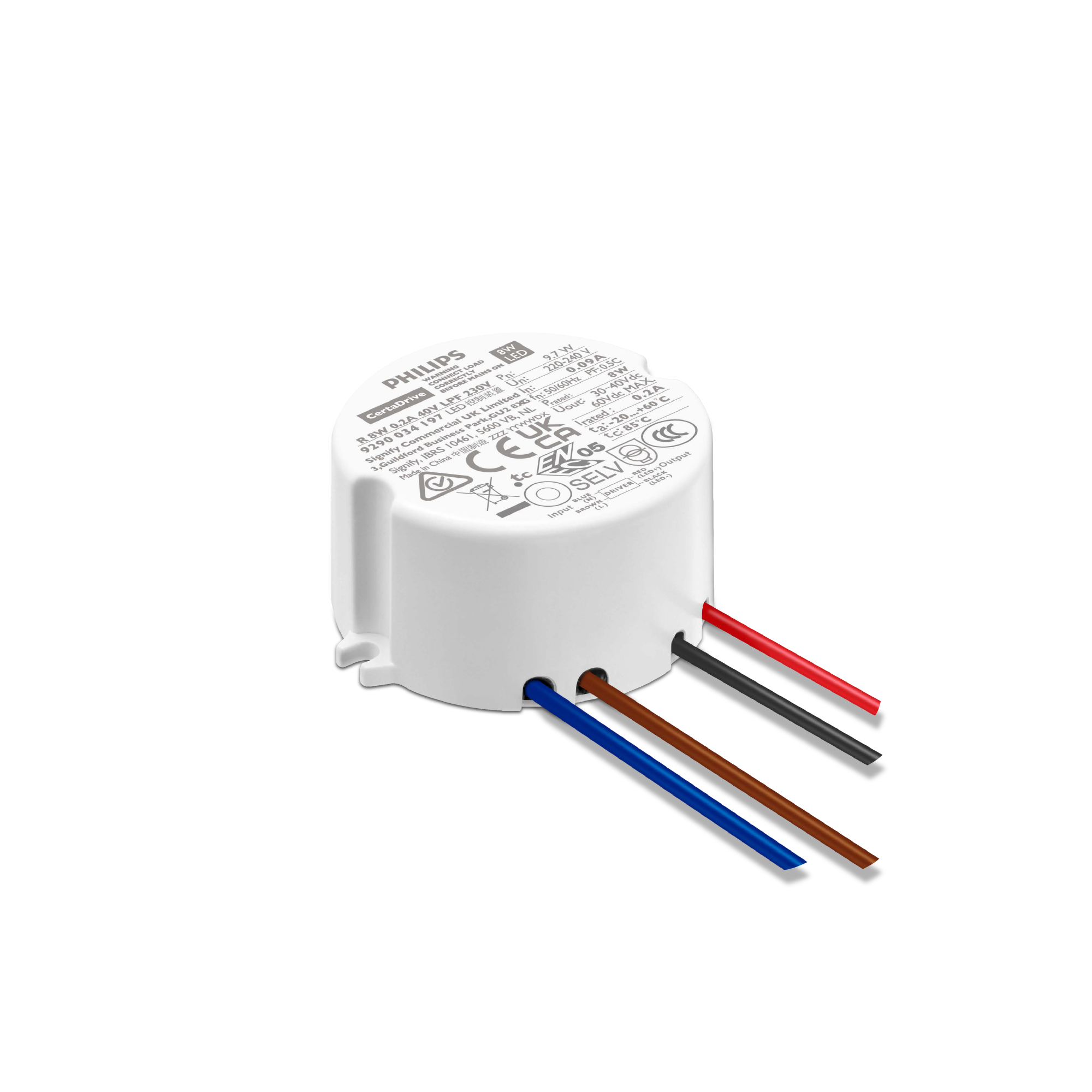 Philips CertaDrive R 10W 0.25A 40V LPF 230V LED Driver